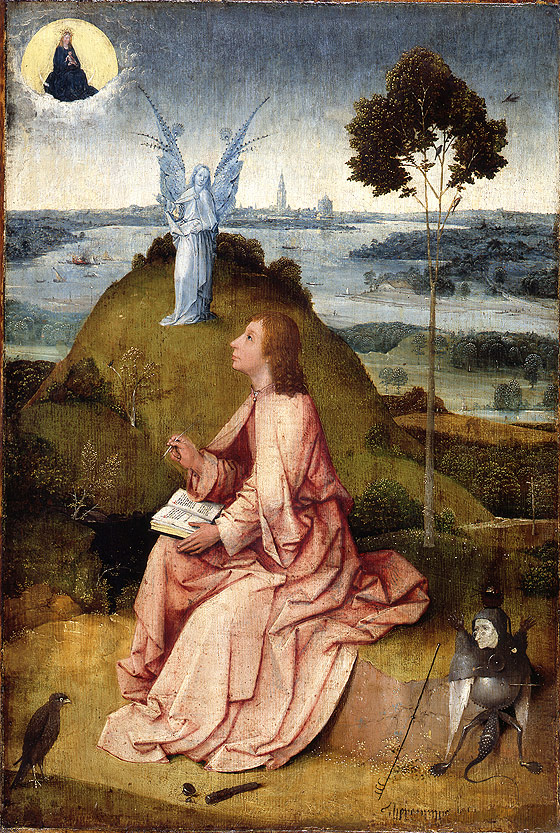 Hieronymus Bosch Johannes auf Patmos,