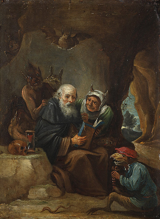 David Teniers d.J.Die Versuchung des Hl. Antonius